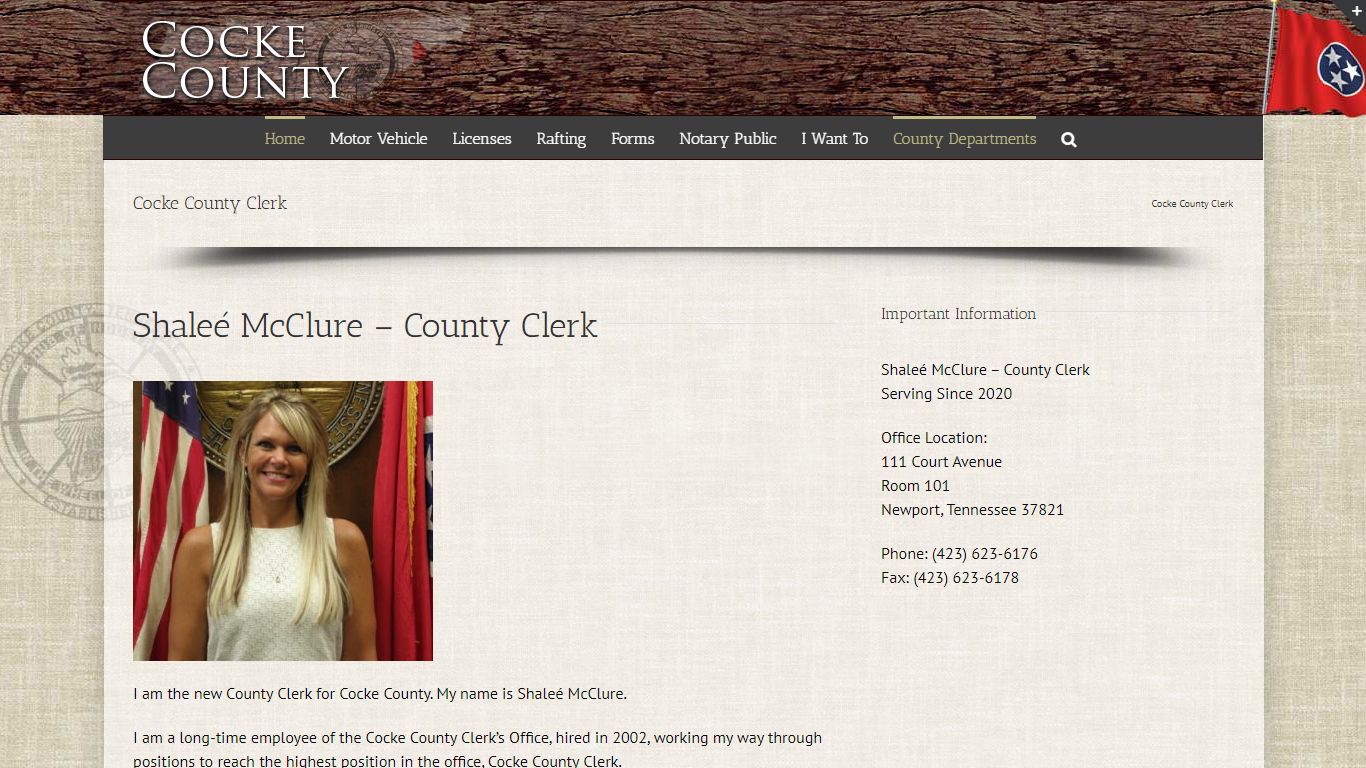 Cocke County Clerk